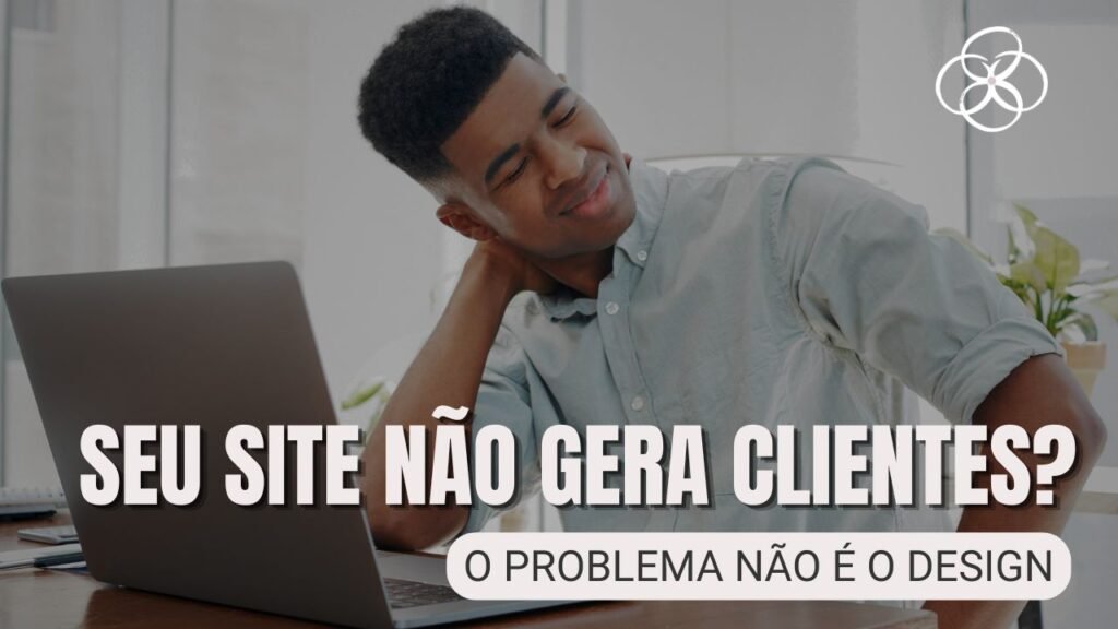 site que não gera clientes